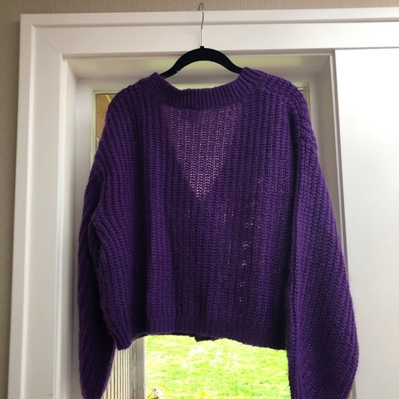 CHUNKY KNIT JACKET - Picture 2 of 4